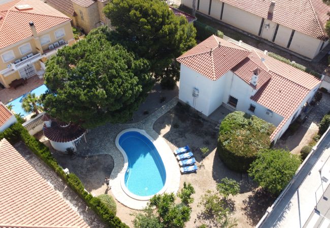 Villa en Miami Playa - FORTUNA villa, piscina privada y grán jardín