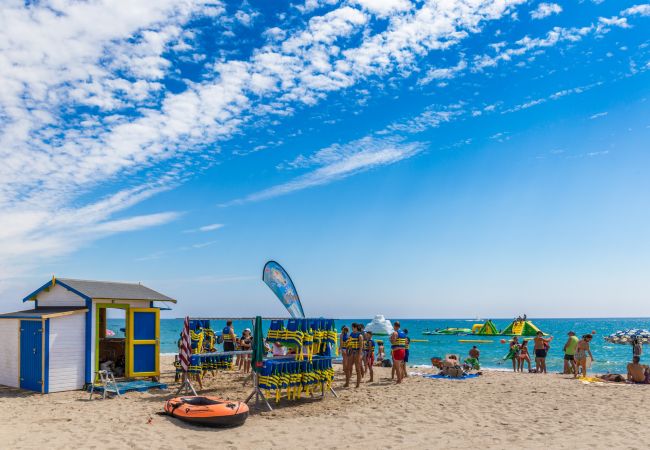 Таунхаус на Miami Playa - MASIA2 adosado jardín privado, BBQ y piscina comun Таунхаус на Miami Playa - MASIA2 adosado jardín privado, BBQ y piscina comun